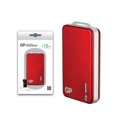 Photo of GP Batteries GP Portable Power Bank 16HRS Red