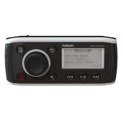 Photo of Fusion Marine Stereo AM/FM Receiver AUX Input - Optional iPod Dock or Cable