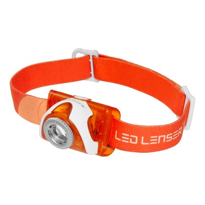 Photo of LED Lenser SEO3 Headlamp - Orange - Gift