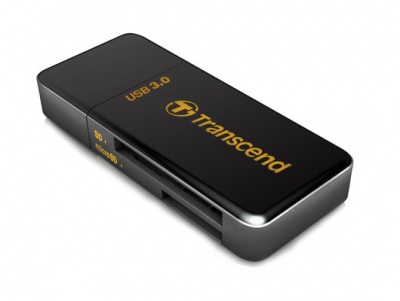 Photo of Transcend USB 3.0 Ultra-compact Card Reader - Black
