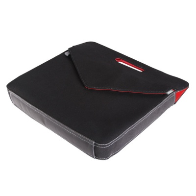 Photo of VAX Bolsarium Tuset Sleeve 15.6" - Black with Red Interior - Notebook Sleeve