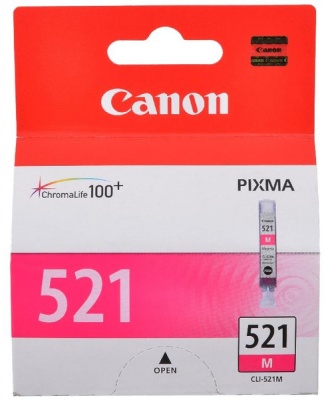 Photo of Canon CLI-521 - Magenta Single Ink Cartridges - Standard
