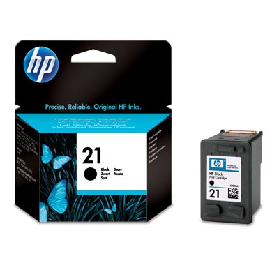 Photo of HP 21 Black Inkjet Original Print Cartridge