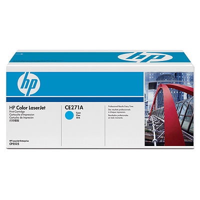 Photo of HP # 650A Colour LaserJet CP5525 Cyan Print Cartridge