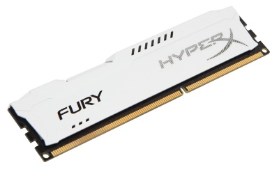 Photo of Kingston Technology Kingston HyperX FURY White Memory - 4GB 1333MHz DDR3 CL9 DIMM