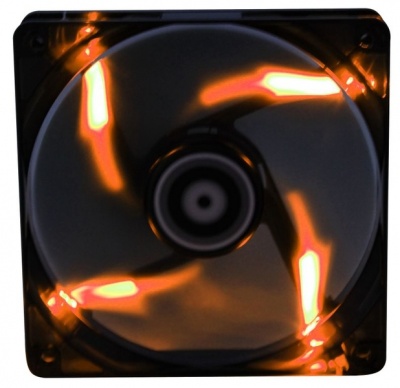 Photo of BitFenix Spectre LED Transparent with Orange LED 140 x 140 x 25 mm