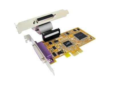 Photo of Sunix 2-port IEEE1284 Parallel PCI Express Low Profile Board