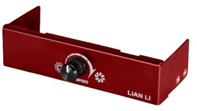 Photo of Lian Li Fan Controller 3.5" - Red