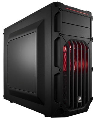 Photo of Corsair Carbide SPEC-03 Black ATX - With Red LED PC case