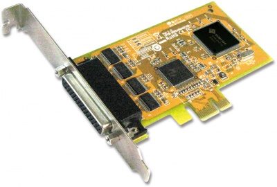 Photo of Sunix 4-port RS-232 piecesI Express Serial Board