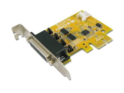 Photo of Sunix 2-port RS-232 High Speed PCI Express Low Profile Board with Power Output Add On Card