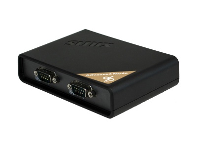 Photo of Sunix DevicePort Advanced Mode Ethernet enabled 2-port RS-232 Port Replicator