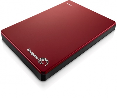 Photo of Seagate 2TB 2.5" USB 3.0 Slim Portable Hard Drive - Red