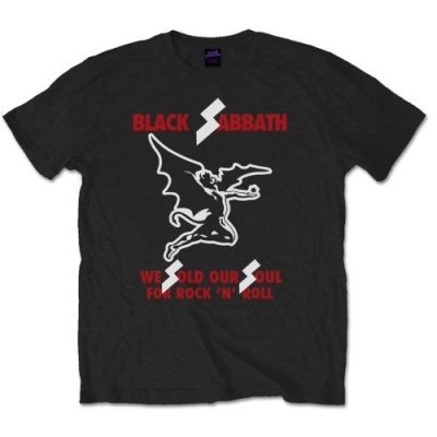Photo of Black Sabbath Sold Our Soul Black T-Shirt