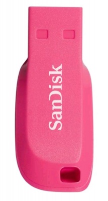 Photo of Sandisk Cruzer Blade 16GB USB 2.0 Flash Drive - Electric Pink