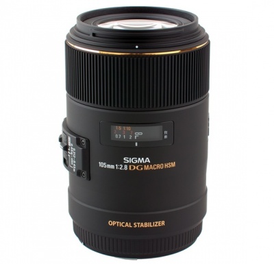 Photo of Sigma Lens 105/2.8 EX DG OS HSM Macro Canon