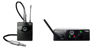 Photo of AKG WMS40 WMS40 Mini Single Instrumental Set Wireless Instrument Microphone System â€“ ISM2 Frequency