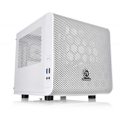 Photo of Thermaltake Core V1 Cube Chassis - Snow Edition