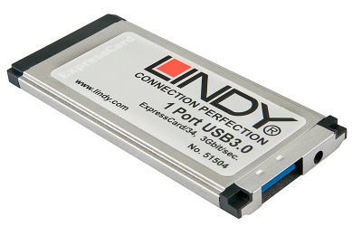 Photo of Lindy 1-Port USB3.0 piecesMCIA Express Card