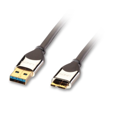 Photo of Lindy 2m USB 3.0 A M to Micro-B M Cromo Cable