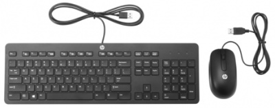 Photo of HP - Slim USB Keyboard and Mouse