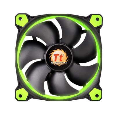 Photo of Thermaltake Tt eSports Riing 14 High Static LED Fan - Green