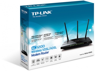 Photo of TP LINK TP-Link AC1200 Wireless VDSL/ADSL Router