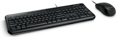 Photo of Microsoft Wired Desktop 600 Keyboard and Mouse - Black