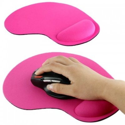 Photo of Tuff Luv Tuff-Luv - Ultra Slim Pad and Cloth Wrist Supporter Mouse Pad - Black