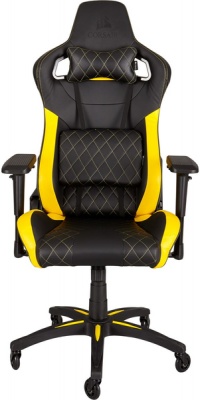 Photo of Corsair - T1 Race Padded Seat Padded Backrest Office/Computer Chair - Black/Blue