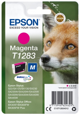 Photo of Epson T1283 3.5ml Magenta Ink Cartridge