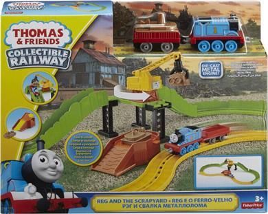 Fisher Price Thomas Friends Collectible Railway Reg And Scrapyard