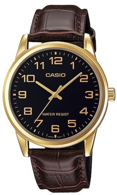 Photo of Casio Standard Collection WR Analog Watch - Gold and Black