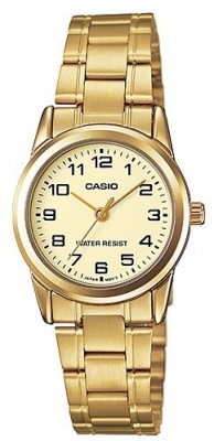Photo of Casio Standard Collection WR Analog Watch - Gold