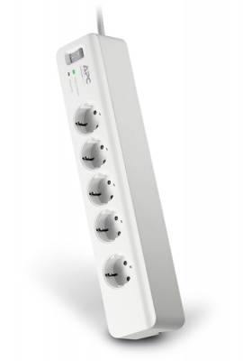 Photo of APC - PM5-GR 5AC outlet 230V 1.83m Surge Protector - White