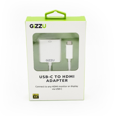 Photo of Gizzu USB Type-C to VGA Display Adapter - White