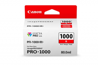 Photo of Canon PFI-1000 R - Red