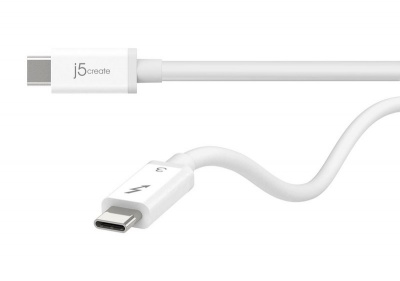 Photo of j5 create 0.5m Thunderbolt 3 Cable - White
