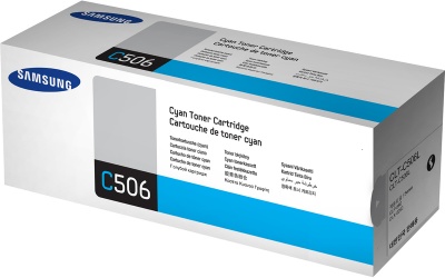 Photo of HP - Samsung CLT-C506L High Yield Cyan Toner Cartridge
