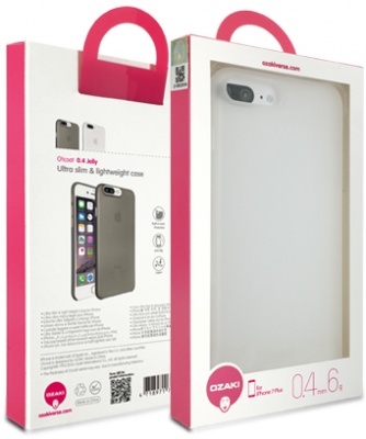 Photo of Ozaki O!Coat 0.4 Jelly Case for Apple iPhone 7 Plus - Clear