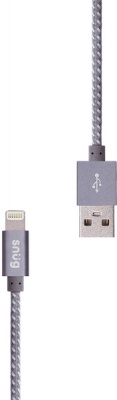 Photo of Snug 20cm Xcopper MFI Lighting Charge and Sync Cable - Grey
