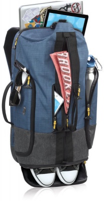 Photo of Solo Weekender Duffle 15.6" Backpack - Blue and Grey
