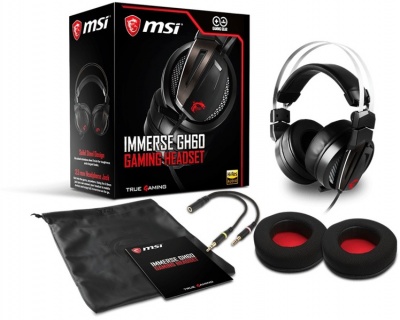 Photo of MSI Immerse GH60 Over-Ear Gaming Headset - Black