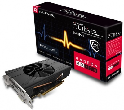 Photo of Sapphire Pulse ITX AMD Radeon RX570 4GD5 OC Edition Gaming Graphics Card