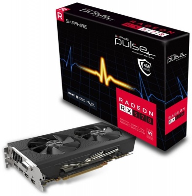 Photo of Sapphire Pulse AMD Radeon RX570 4GD5 OC Edition Gaming Graphics Card