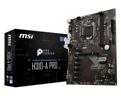 Photo of MSI H310-A PRO LGA 1151 Intel H310HDMI SATA 6Gb/s ATX Intel Motherboard