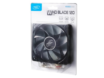 Photo of DeepCool Wind Blade 120 120mm Chassis Fan with White LED