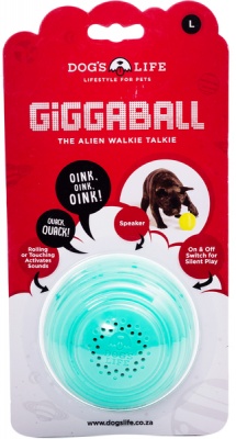 Dogs Life Dogs Life The Alien Walkie Talkie Giggaball Turquoise