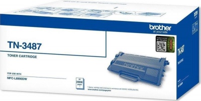 Photo of Brother Toner Cartridge - TN3487 Toner Cartridge - 20 000 Pgs