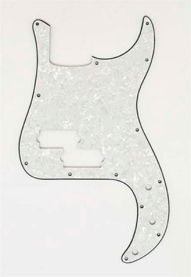Allparts Bass Guitar 13 Hole 3 Ply Pickgaurd for Fender Precision Bass Style Guitars